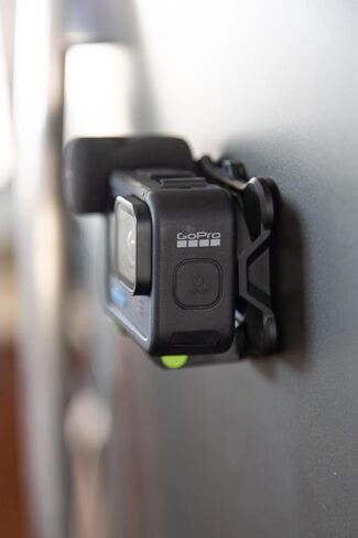 حوامل SNAP لتعديل الوسائط - حامل مغناطيسي لكاميرا تسجيل الفيديو مع حافظة رقبة ممتدة متوافقة مع ملحقات GoPro - نظام متوافق in Kuwait