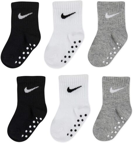 Nike Baby Boys' Toddler Kids Ankle Gripper Socks (3 Pairs) in Saudi Arabia