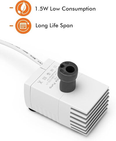 WOPET Replacement Pump Compatible with W300 Cat Water Fountain (2022 Version) in Kuwait