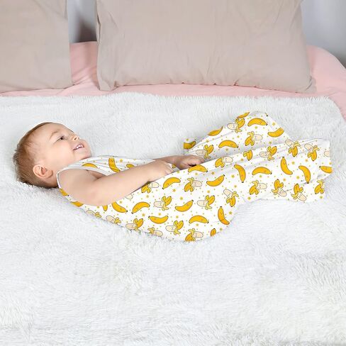كيس نوم للأطفال من ليكتين 1.0 TOG - كيس نوم للأطفال الصغار بعمر 18-36 شهرًا، بطانية يمكن ارتداؤها للأطفال، حقيبة نوم صيفية بدون أكمام للجنسين مع طول قابل للتعديل وسحاب في اتجاهين in Kuwait
