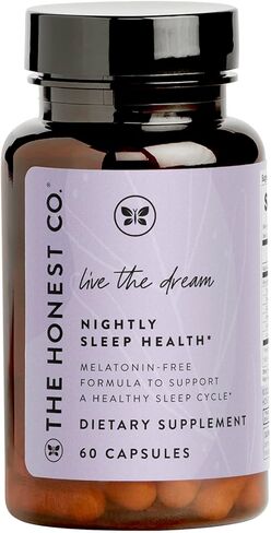 الشركة الصادقة عيش الحلم - الملحق الصحي للنوم ليلاً | نباتي، غير معدّل وراثيًا | 60 كبسولة in Kuwait