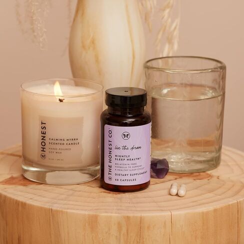 الشركة الصادقة عيش الحلم - الملحق الصحي للنوم ليلاً | نباتي، غير معدّل وراثيًا | 60 كبسولة in Kuwait