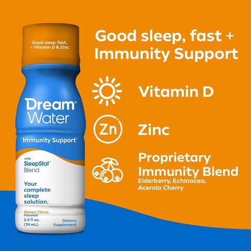 مياه الأحلام: مساعد النوم ودعم المناعة - الحمضيات النعسان - 12 قيراط in Kuwait