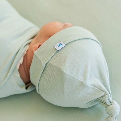 مجموعة قماط وقبعة منسوجة قابلة للتمدد من Little Unicorn | سوبر سوفت | بطانية أطفال كبيرة للتقميط والتجشؤ والرضاعة | قبعة صغيرة للأطفال حديثي الولادة | حصاة in Saudi Arabia