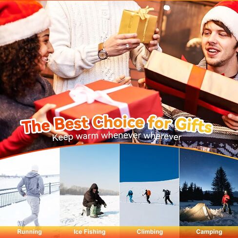 Heated Vest, Lightweight Heating Jacket for Women Men, Warm Rechargeable Electric Heated Vest for Winter Hiking Skiing Fishing Camping and more, Black, XXL in Kuwait