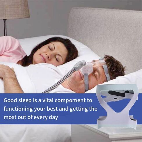 اتيسوسوتايف غطاء راس عالمي لقناع الانف CPAP، اشرطة بديلة لقناع الانف CPAP لريسميد، فيليب ريسيرونيكس، ايرفيت (مع 2 غطاء حزام مجاني) in Kuwait