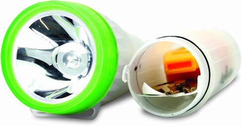 Life Gear Mini LED Flashlight with Glow Handle, Green in Kuwait