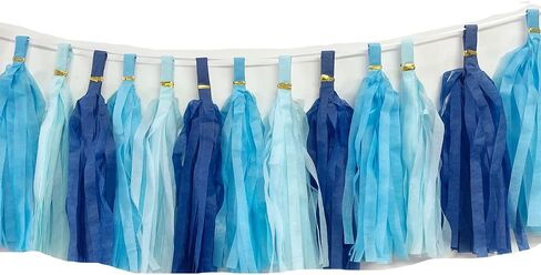 30pcs Paper Tassels Garland Banner Hot Pink Lt-Pink Tissue Paper Tassels DIY Hanging Paper Decorations Party Tassel Garland Decor Nursery Wedding Festival Baby Shower Decor(30, Pink kit) in Saudi Arabia