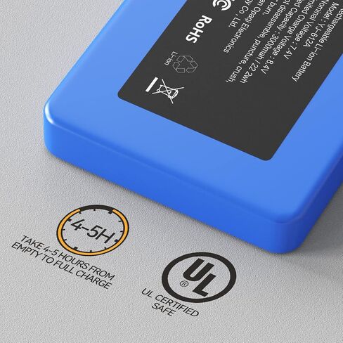 Rechargeable 7.4V 3000MAH Batteries for Heated Gloves Socks (2pcs Included) in Kuwait