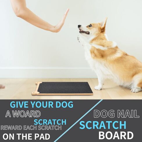 وسادة خدش للكلاب الكبيرة من الخيزران، وسادة خدش للكلاب الكبيرة، مزدوجة الجوانب، حجم كبير، مبرد أظافر للكلاب مثبت على الحائط، العناية بالأظافر خالية من الخوف، لا مزيد من الطحن والتشذيب، تجربة آمنة ولطيفة للعناية بالحيوانات الأليفة in Kuwait