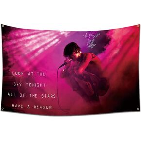 Arbinger Lil نسيج اللمحة ستار العلم 3 * 5ft الجدار الشنق فن البوب ​​ديكورات المنزل لغرفة المعيشة غرفة نوم النوم ديكور in Kuwait