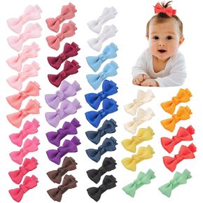 40 قطعة 2 بوصة جدائل شعر للبنات مشابك الشعر مجموعات القوس للبنات الصغار البنات الصغار in Kuwait