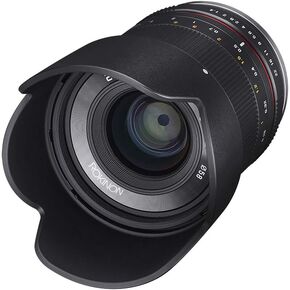 Rokinon RK21M-M 21mm F1.4 ED AS UMC High Speed Wide Angle Lens for Canon (Black) in Saudi Arabia