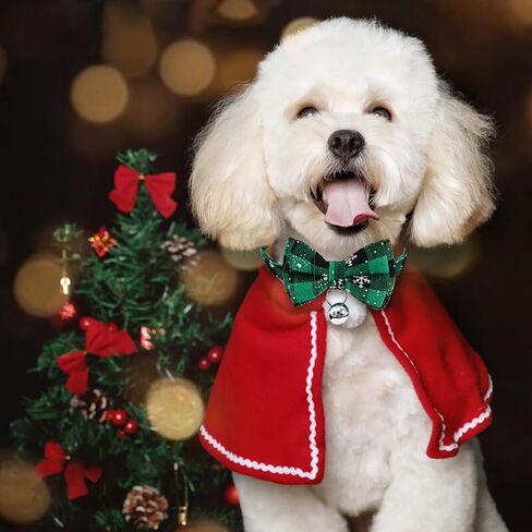 Cat Collar Breakaway with Cute Bow Tie Bell - 2 Pack Kitten Collar in Kuwait