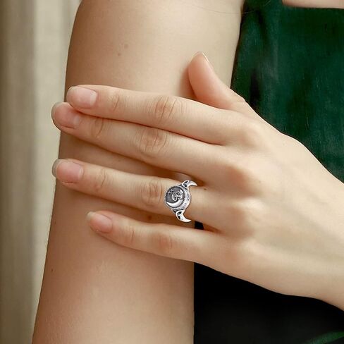WINNICACA Cremation Rings for Ashes for Women Sterling Silver Mushroom Urn Rings Mushroom Cremation Jewelry for Ashes for Women Memory Jewelry Gifts in Saudi Arabia