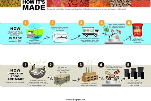 Omega One Super Color Flakes 12 oz in Kuwait