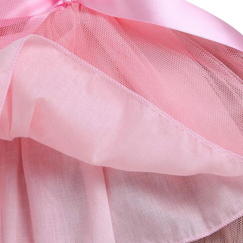 ODASDO طفل الفتيات فستان حفلة عيد ميلاد الاطفال طفل كشكش تول توتو ألف خط فساتين الأميرة مع Bowknot عقال in Kuwait