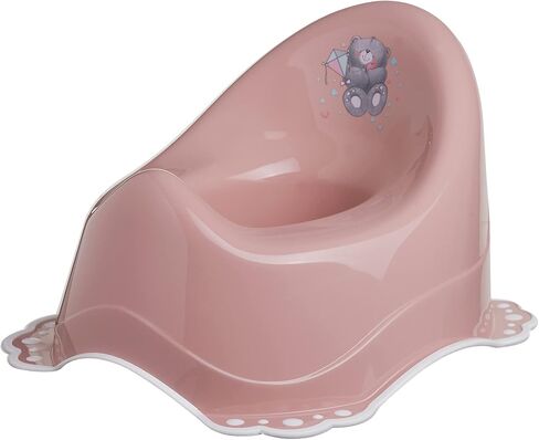 Maltex Smart Potty, Toilet Training Chair with Splash Guard for Toddlers, 18M+ (Powder Pink) in Saudi Arabia