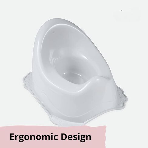 Maltex Smart Potty, Toilet Training Chair with Splash Guard for Toddlers, 18M+ (Powder Pink) in Saudi Arabia
