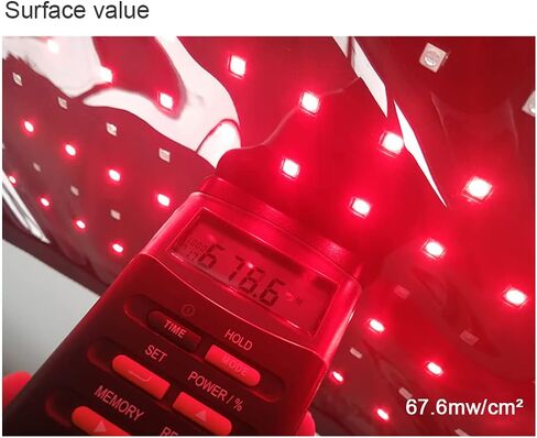 ideaiinfrared الأحمر والأشعة تحت الحمراء العلاج بالضوء حزام التفاف لتخفيف آلام الجسم مرنة يمكن ارتداؤها التفاف وسادة العلاج العميق مع الموقت لمفاصل الكتف الخلفي لتخفيف آلام العضلات (أسود حجم كبير (64 بوصة)) in Kuwait