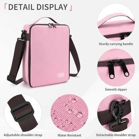 G-raphy Camera Case Large Capacity Camera Insert Bag with Grab Handle and Removal Strap for DSLR SLR Cameras Mirrorless Cameras and Other Photography Accessories (Grey) in Saudi Arabia