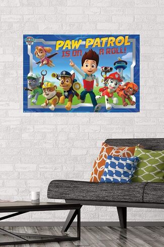 ملصق حائط من Trends International Nickelodeon Paw Patrol Crew مقاس 22.375 بوصة × 34 بوصة in Saudi Arabia