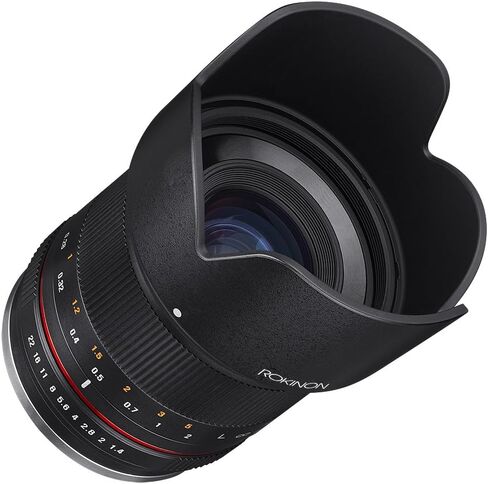 Rokinon RK21M-M 21mm F1.4 ED AS UMC High Speed Wide Angle Lens for Canon (Black) in Saudi Arabia