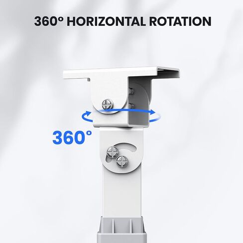 Security Camera Mount,Universal Bracket Wall Mount Telescopic Adjustable for Security Camera Wireless Bridge, Length Retractable,360° Rotation, Wall & Ceiling Installation,2 Pack in Saudi Arabia