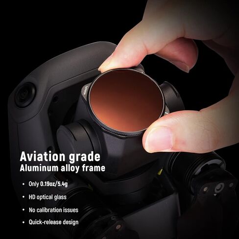NEEWER ND Lens Filter Set Compatible with DJI Mavic 3, 4-Pack ND/PL Polarized Lens Filters, ND8/PL, ND16/PL, ND32/PL, ND64/PL Filter Only for Mavic 3 / Mavic 3 Cine Drones Accessories in Saudi Arabia