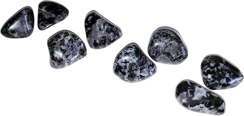 مجموعة من 2 قطعة ميستيك ميرلينيت كبيرة من الدرجة ايه ايه، عينات من الاحجار الكريمة الكريستالية العلاجية الطبيعية المصقولة والمصقولة من مدغشقر in Kuwait