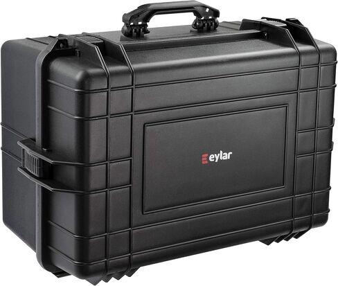 Eylar XL 24 inch Deep Protective Gear, Camera, Tools, Equipment Hard Case Waterproof w/Foam Black in Saudi Arabia