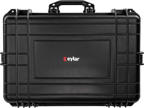 Eylar XL 24 inch Deep Protective Gear, Camera, Tools, Equipment Hard Case Waterproof w/Foam Black in Saudi Arabia