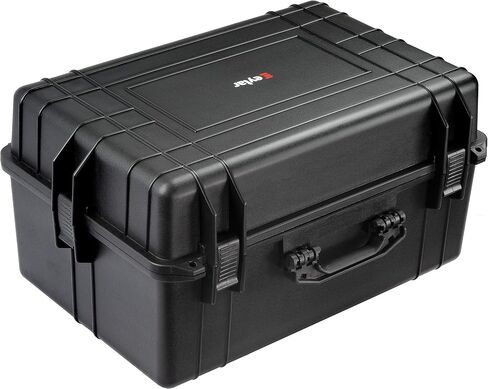 Eylar XL 24 inch Deep Protective Gear, Camera, Tools, Equipment Hard Case Waterproof w/Foam Black in Saudi Arabia