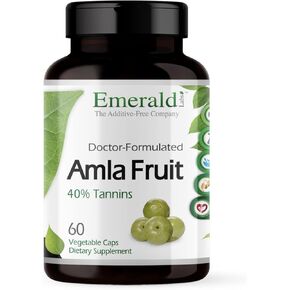 Emerald Labs - Amla Fruit Natural Source Vitamin C 60 Vegetarian Capsules 104874 in Kuwait