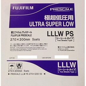 Fujifilm PRESCALE-LLLW-PS PRESCALE-LLLW-PS Two-Seat Type, For Ultra-Low Pressure in Kuwait