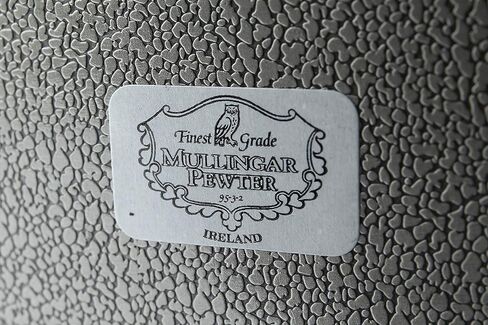Biddy Murphy Irish Claddagh Pewter Jewelry Box, Love Loyalty Friendship, Made in Ireland in Saudi Arabia