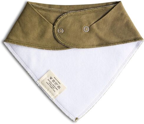 Bandana Feeding Drool Baby Bib I Soft Organic Cotton I Fleece Back in Saudi Arabia