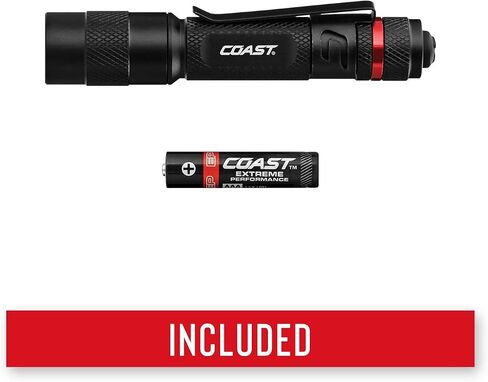 Coast® G22 100 Lumen Bulls-Eye™ Spot Beam LED Penlight, Battery Included in Saudi Arabia