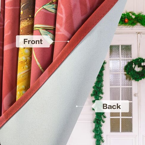 Tony's collection Blush Blackout Curtains 2 Panel Set,Curtains/Drapes Patterned,for Kids Girls Bedroom Living Room(52 x 84 Inch, Blush, 2 Panels) in Kuwait