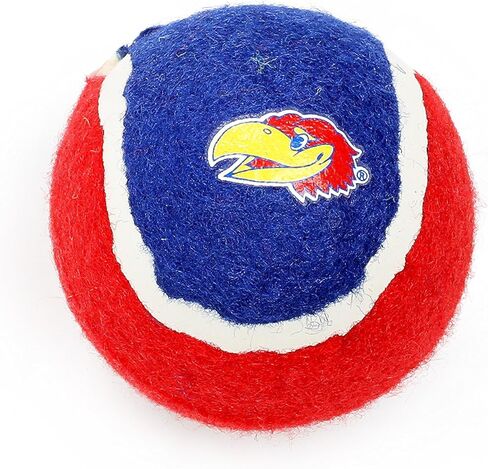 تريفثالات الأثيلين المتعدد PET السلع من عيوب صناعة Kansas Jayhawks كرات التنس (4 قطع) in Kuwait
