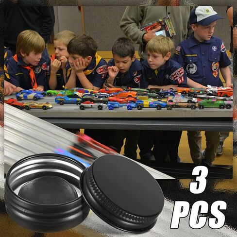Lounsweer 3 Pcs 3 oz (90g) Tungsten Putty Weight Easy Attach Tungsten Putty Buffer Weight Putty for Easily Tune Car Weight for Fast Speed, Fly Fishing Lure Sinkers, 1 oz Each (Black) in Saudi Arabia