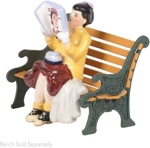 Department 56 Original Snow Village Accessories Rockwell's Cover Girl Village Figures, 2.05-inch Height in Saudi Arabia