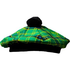 UMAM Scottish Traditional Tam o' Shatner Acrylic Wool Tammy Hat Flat Bonnet Kilt Many Tartans