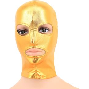 Vimoisa Metallic Cycling Face Neck Mask Hat Ultra Balaclava Hood