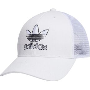 adidas Originals Men's Icon Trucker Structured Precurve Snapback Cap