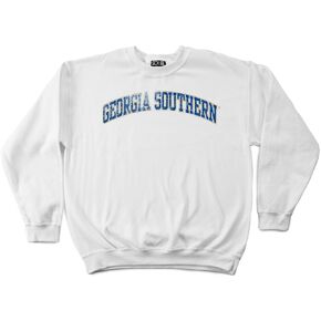 NCAA Georgia Southern Eagles 50/50 Blended 8-Ounce Vintage Arch Crewneck Sweatshirt
