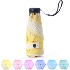 RUMBRELLA Mini Umbrella, Teflon Purse Umbrella with 99% UV Protection Travel Umbrella