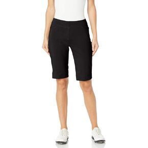 SLIM-SATION Women's Golf Wide Band Pull On Short with Real Pockets