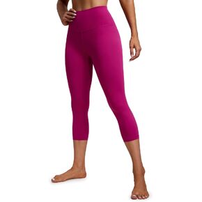 CRZ YOGA Womens Butterluxe High Waist Lounge Capri Leggings 17'' / 19'' / 21'' - Workout Buttery Soft Crop Yoga Pants