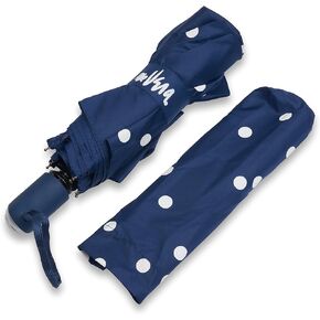 Vera Umbrella Auto Open Water Activated Color Changing (Navy Raindrops) in Saudi Arabia